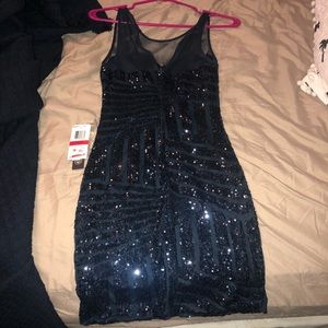 Sequence bodycon dress